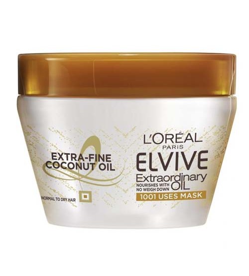 Loreal Elvive Extraordinary Oil Coconut Hair Mask Leave-in Conditioner for Normal to Dry Hair
